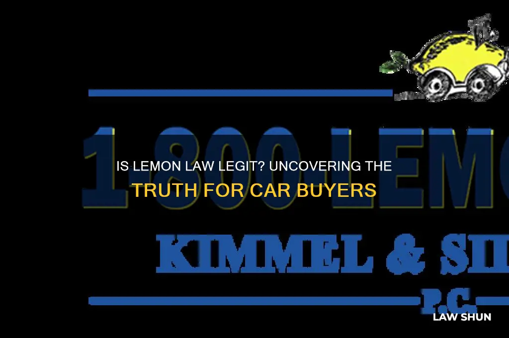 is lemon law legit