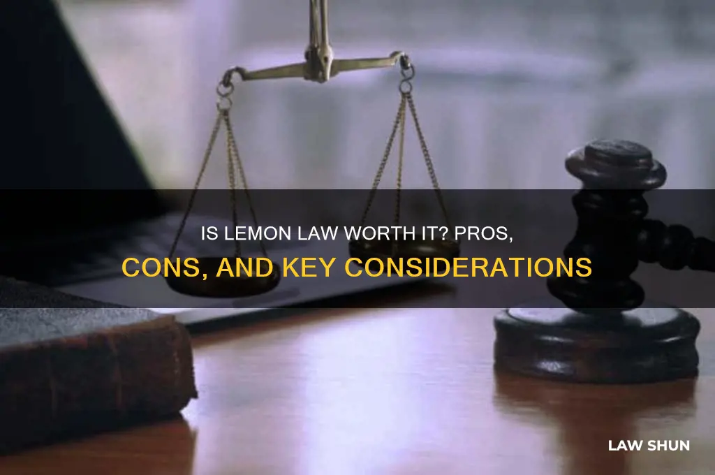 is lemon law worth it