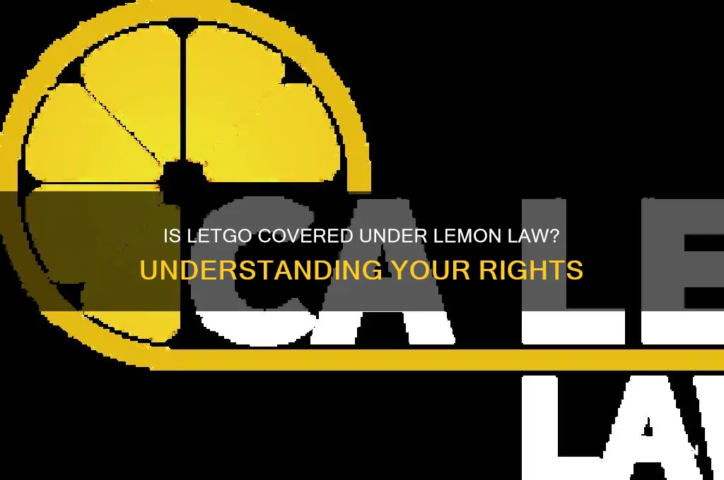 is letgo under lemon law