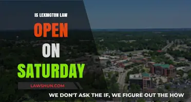 Is Lexington Law Open on Saturday? Weekend Hours Explained