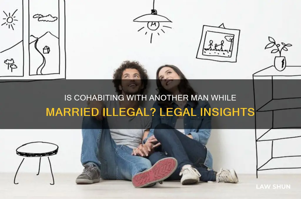 is living with another man while married against the law