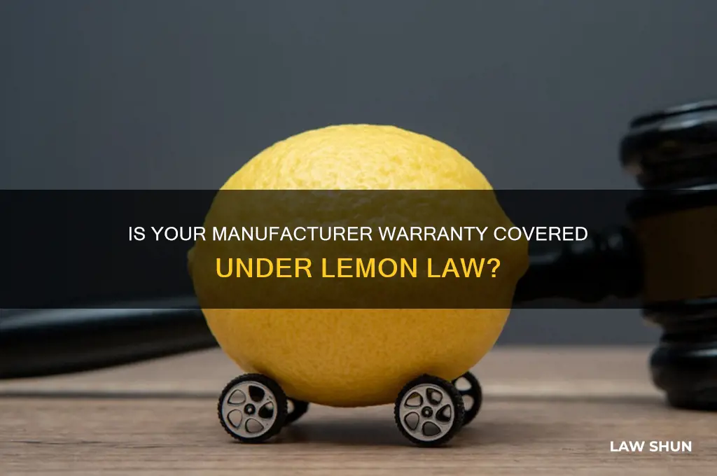 is manufactere warranty under lemon law
