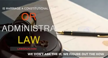 Marriage Laws: Constitutional or Administrative?