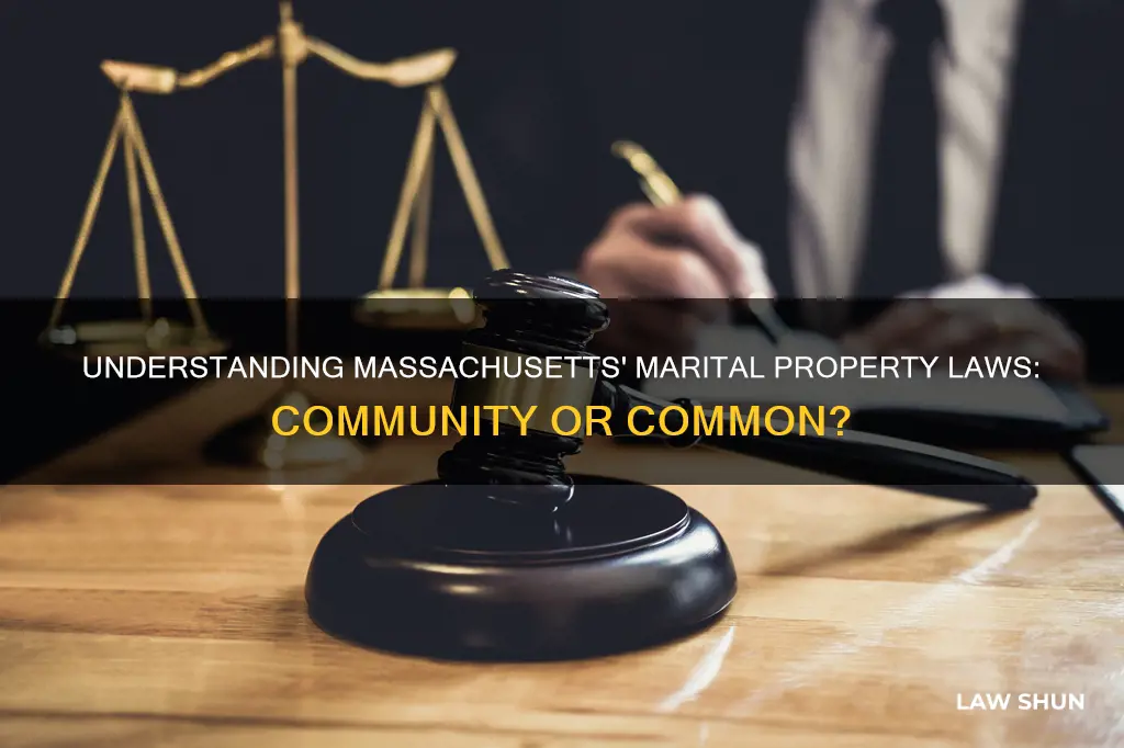 is massachusetts community property or common law