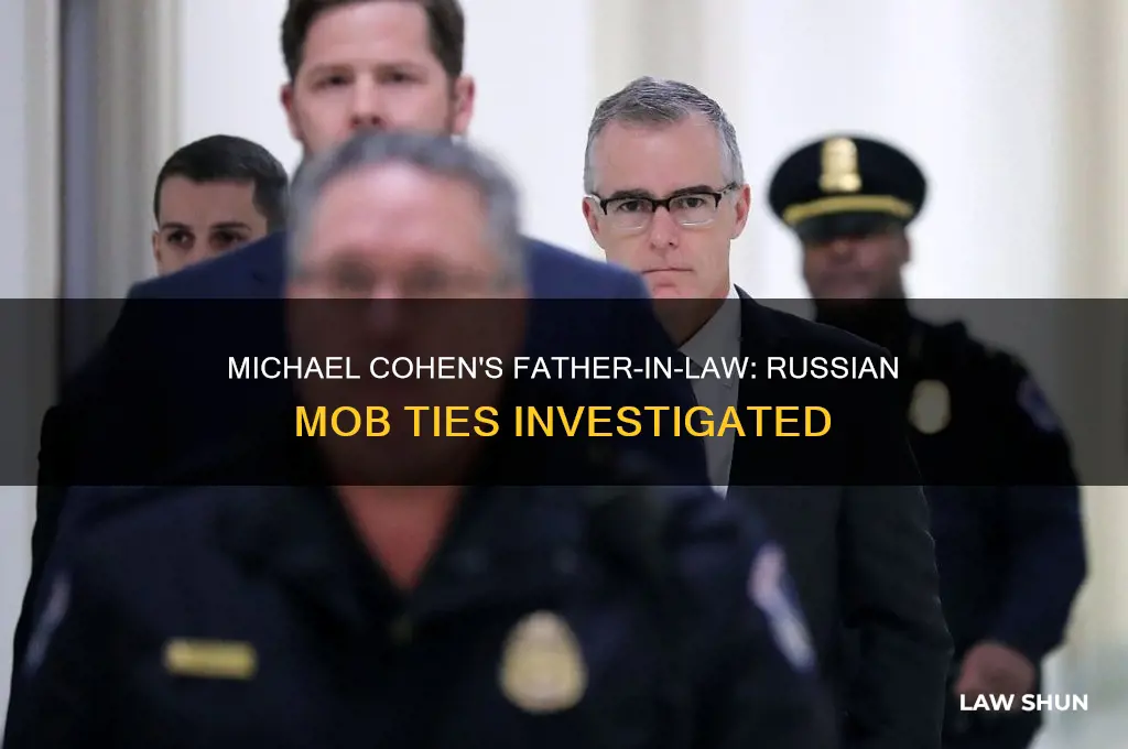 is michael cohen father in law connected to russian mob