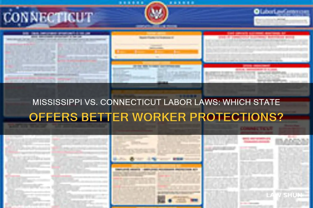 is mississippi or connecticut labor law more favorable