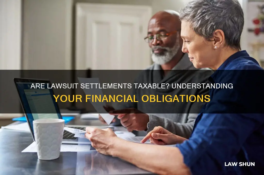 is money from law suits taxable