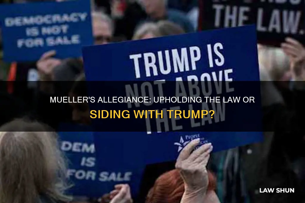 is mueller on the side of the law or trump