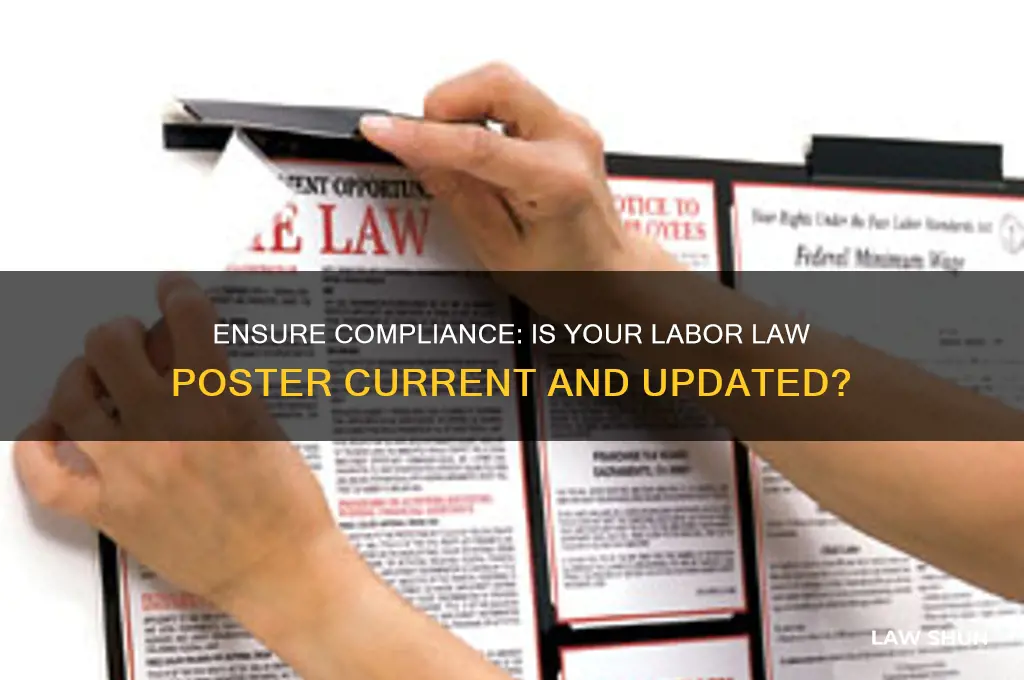 is my labor law poster up to date