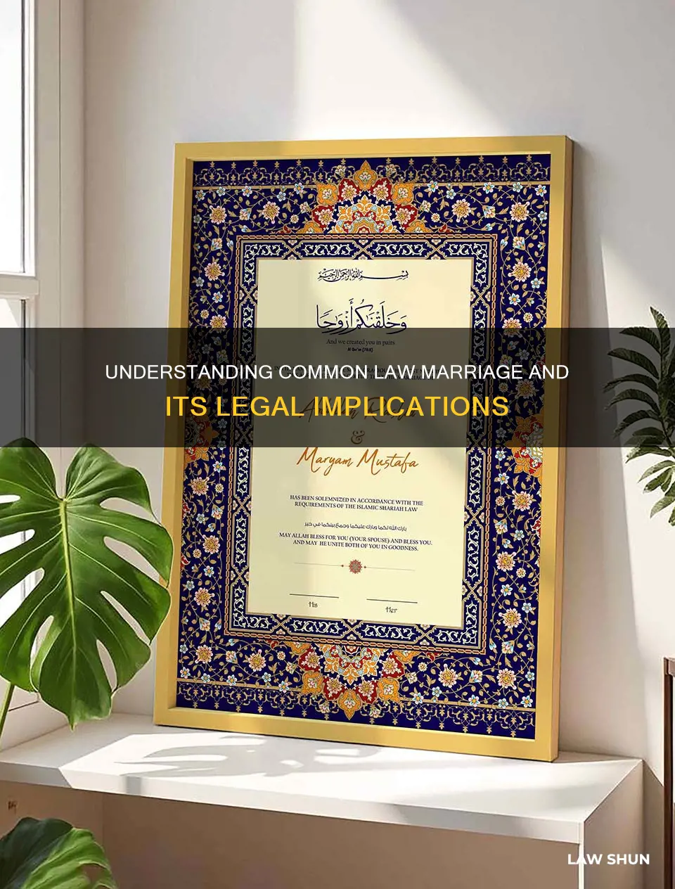 is my wife also my common law partner