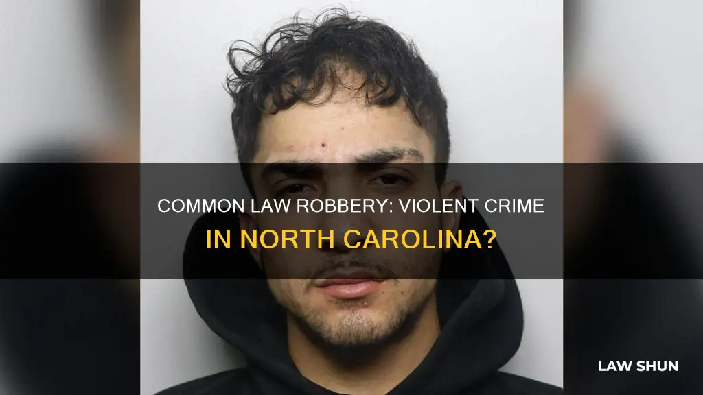 is north carolina common law robbery a crime of violence