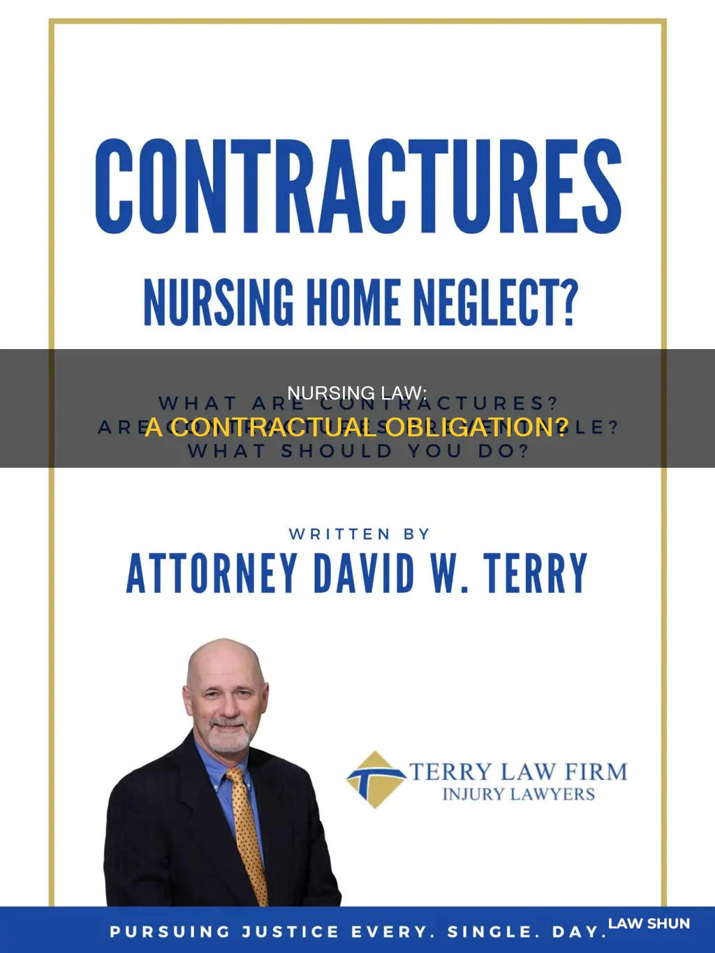 is nursing law under contract law