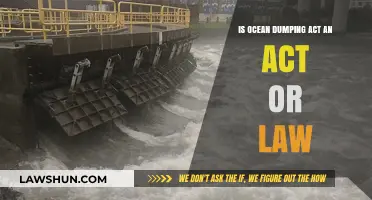 Is the Ocean Dumping Act a Law or Just an Act?
