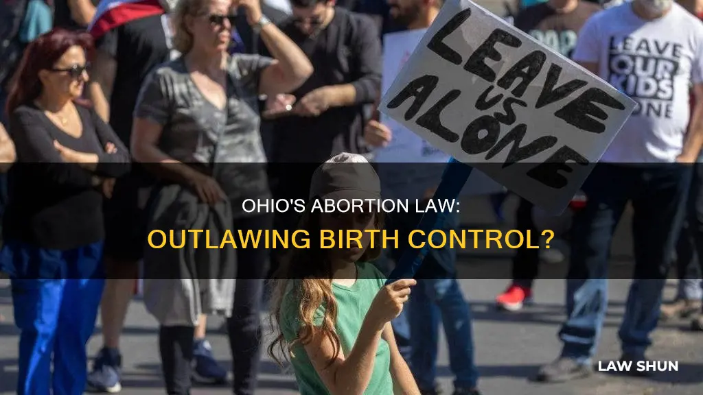 is ohio abortion law outlawing birth contro