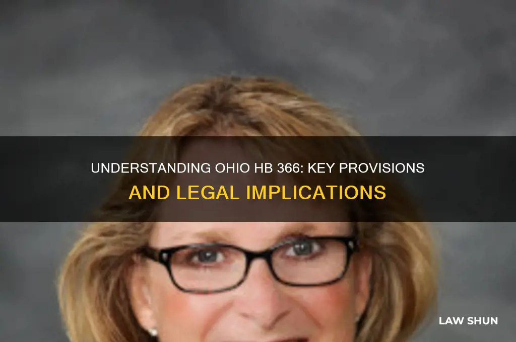 is ohio hb 366 law