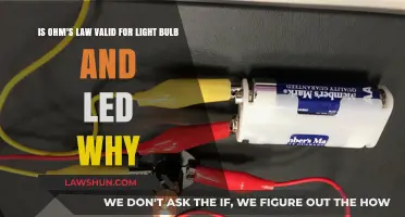 Ohm's Law: Does It Apply to Light Bulbs and LEDs?