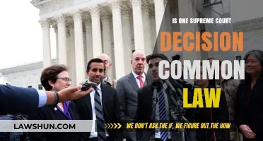 Understanding Common Law and Supreme Court Decisions