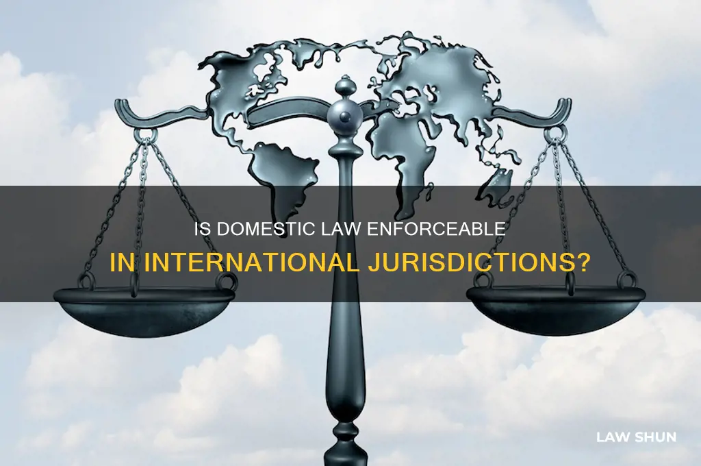 is our law applicable to foreign countries