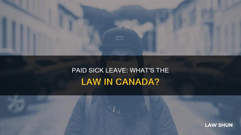 is paid sick leave mandated by law in canada