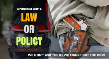 Permitless Carry: Law, Policy, or Constitutional Right Explained