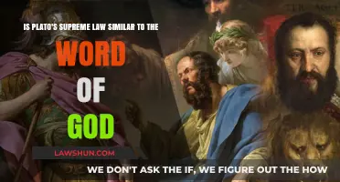Plato's Supreme Law vs. Divine Word: A Comparative Analysis