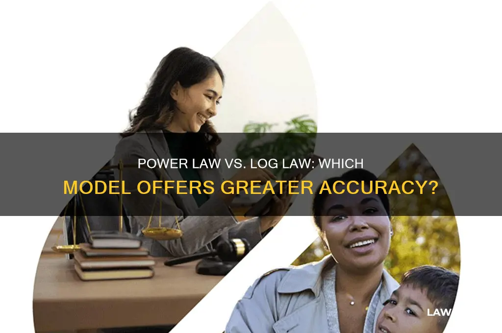 is power law more accurate than log law