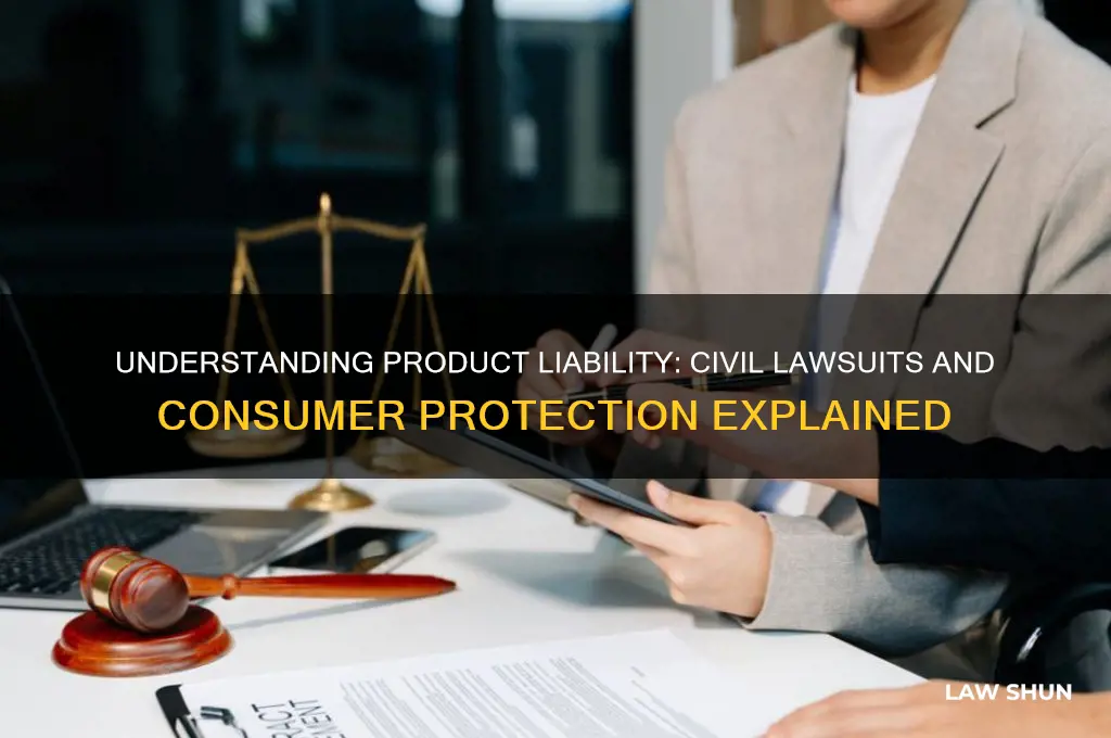 is product liability a civil law suit