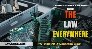 Is Disposing Electronics in Trash Illegal Globally? Legal Insights