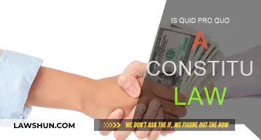 Quid Pro Quo: A Constitutional Law Conundrum