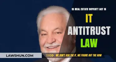 Real Estate Boycott Act: Antitrust Law Implications Explained