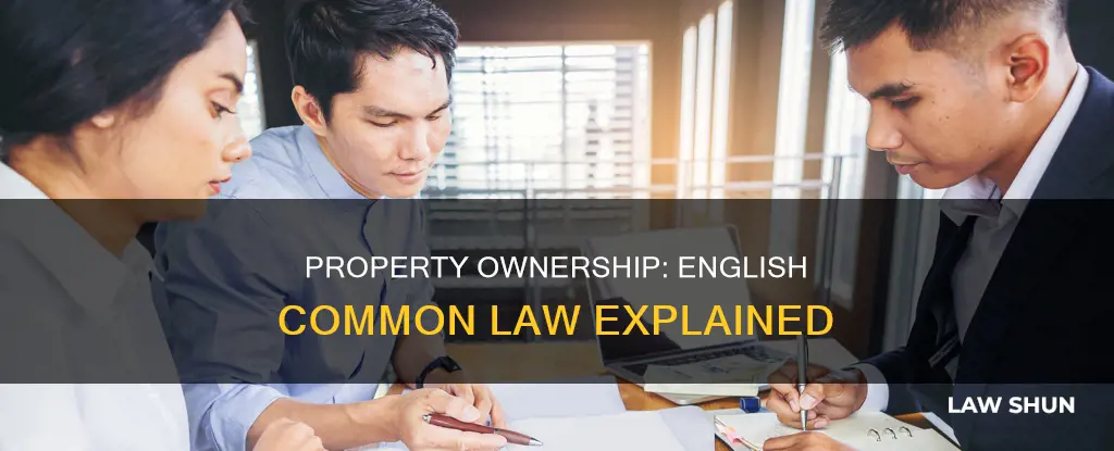 is real property ownership english common law