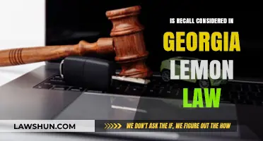Georgia Lemon Law: Does Recall Impact Your Rights and Remedies?