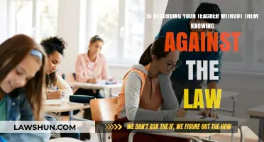 Is Secretly Recording Teachers in Classrooms Legal? Know the Law