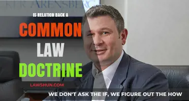 The Relation Back Doctrine: A Common Law Principle Explained