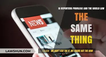 Reporter's Privilege vs. Shield Law: Understanding the Key Differences