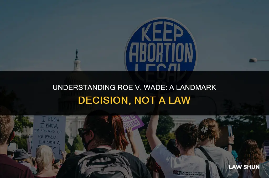 is roe v wade a law