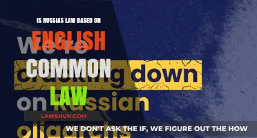 Russia's Legal System: English Common Law Influence