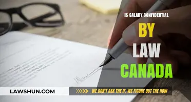 Salary Confidentiality: Canadian Legal Rights and Limits