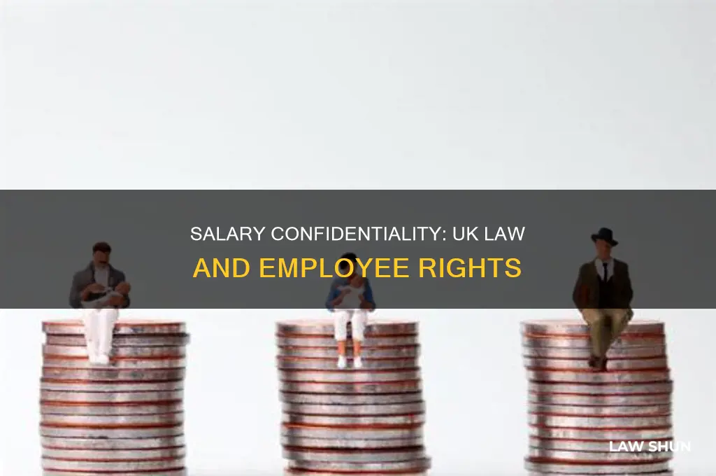 is salary confidential by law uk