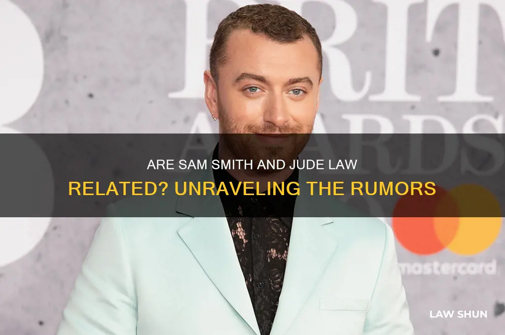 is sam smith and jude law related