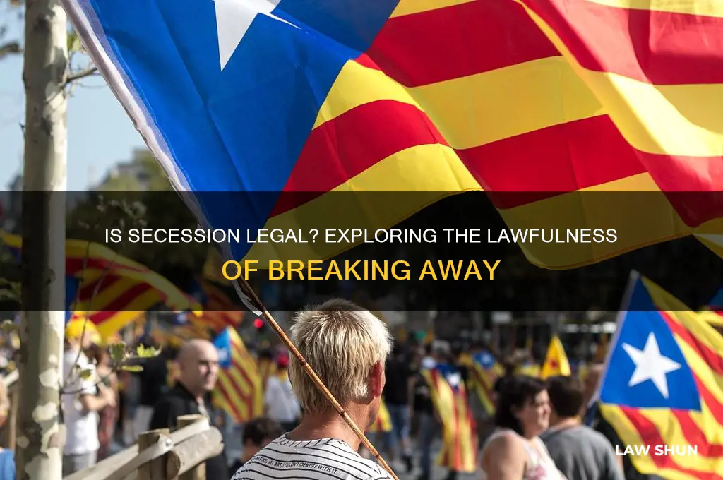 is secession a lawful act