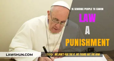 Canon Law as Punishment: A Controversial Disciplinary Measure Explored