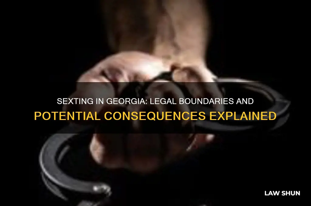 is sexting against the law in georgia