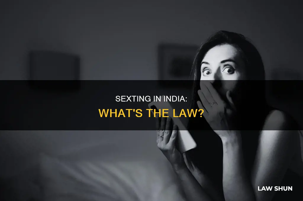 is sexting against the law in india