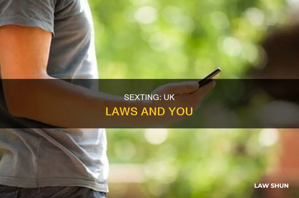 is sexting against the law in the uk