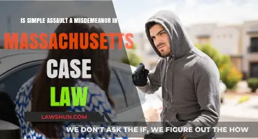Simple Assault in Massachusetts: Misdemeanor or Felony?