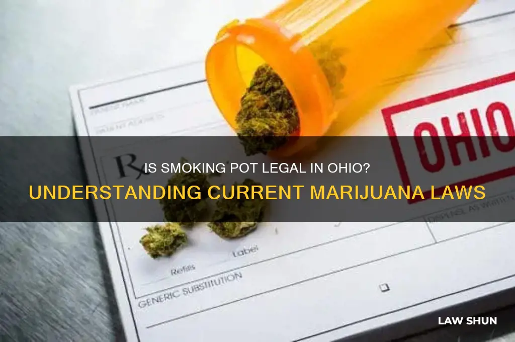 is smoking pot against the law in ohio