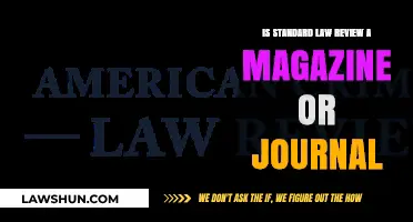 Is Standard Law Review a Magazine or Journal? Understanding Legal Publications