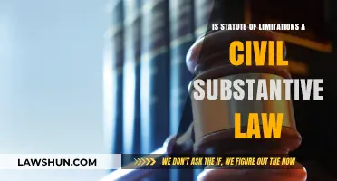 Is Statute of Limitations Civil Substantive Law? Exploring Legal Nuances