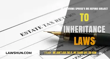 Surviving Spouse's IRS Refund: Inheritance Laws and Tax Implications